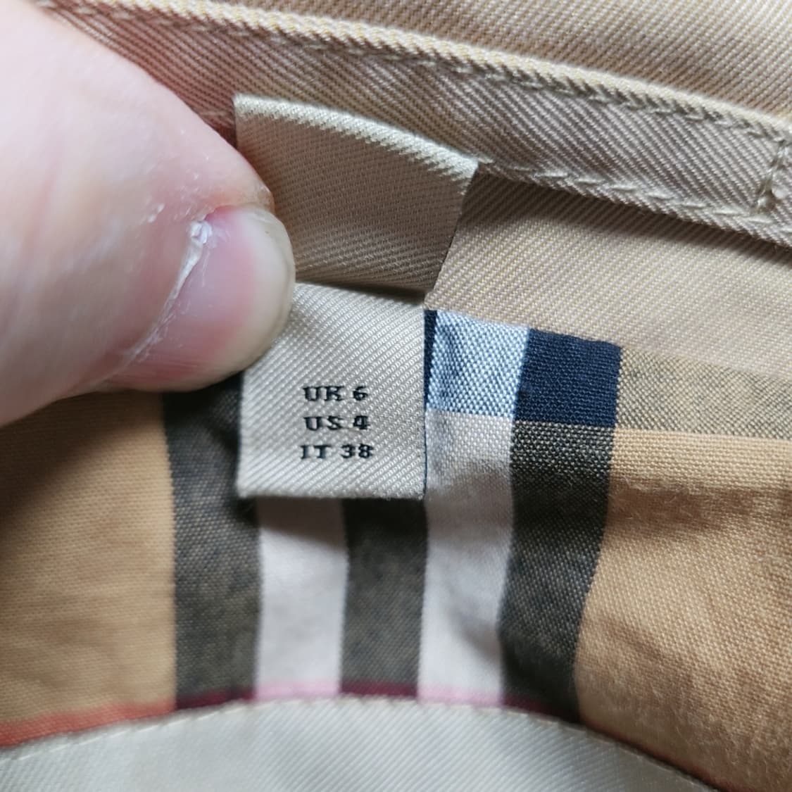 버버리 여성 트렌치코트 38사이즈 상품이미지6