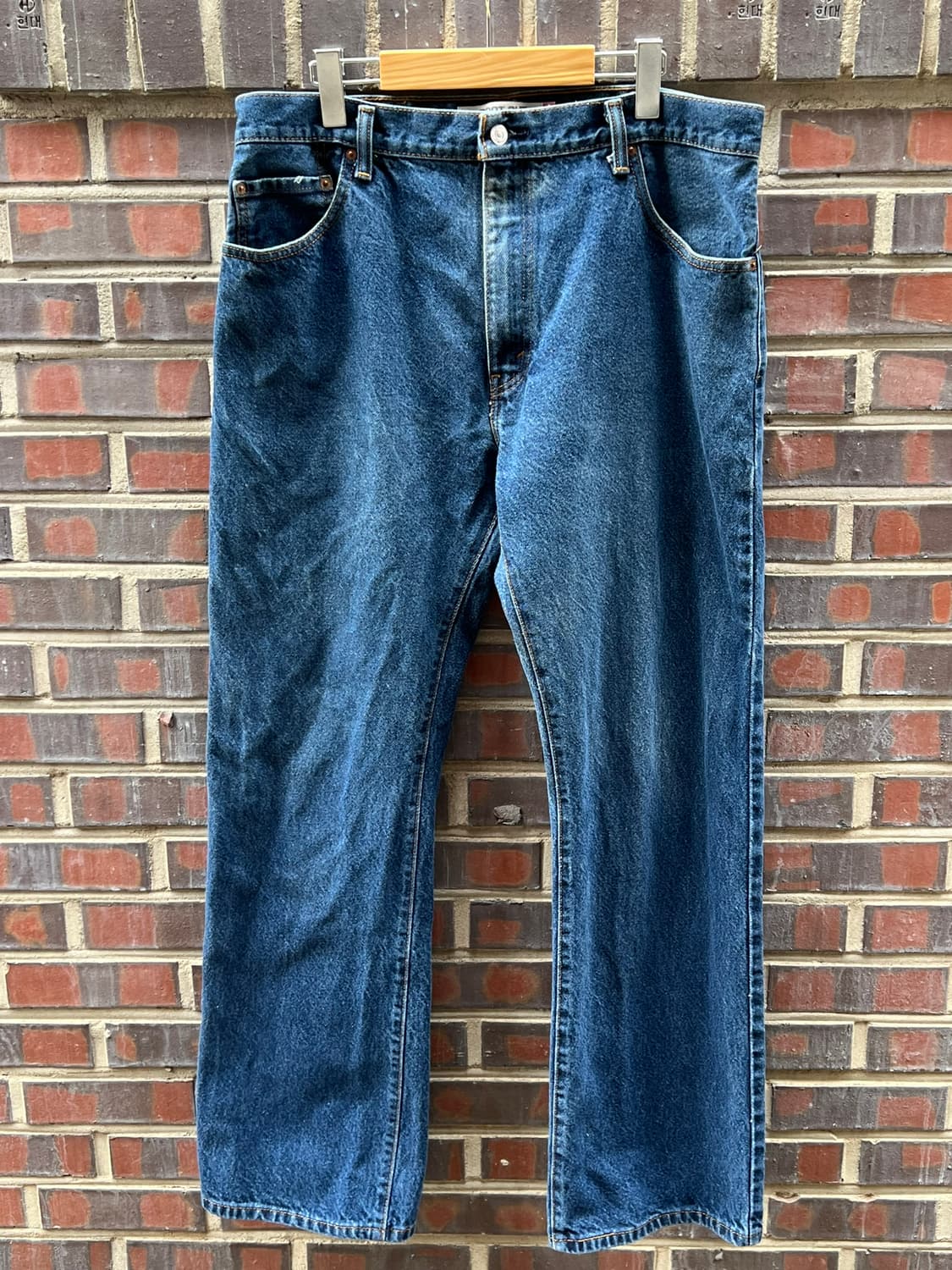 00's [38X32] 리바이스 517 중청 클래식 부츠컷 데님 상품이미지1