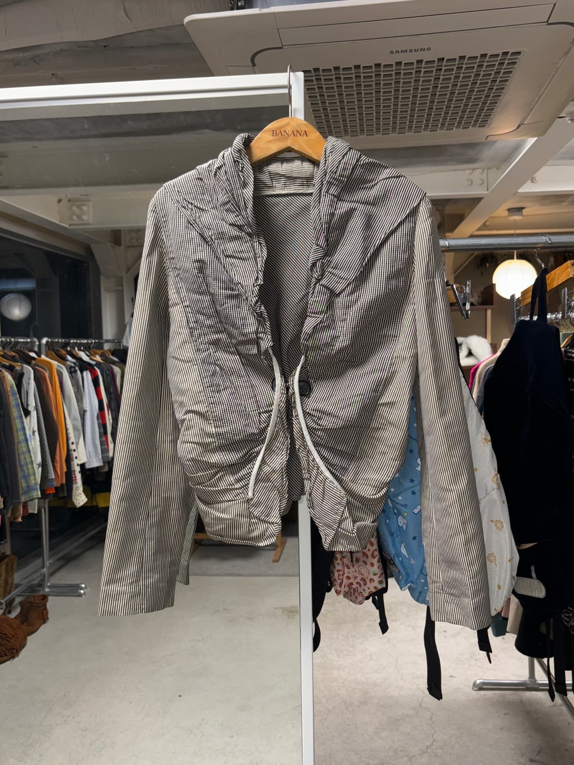 히로코 코시노 트렁크 스트라이프 자켓 상품이미지3