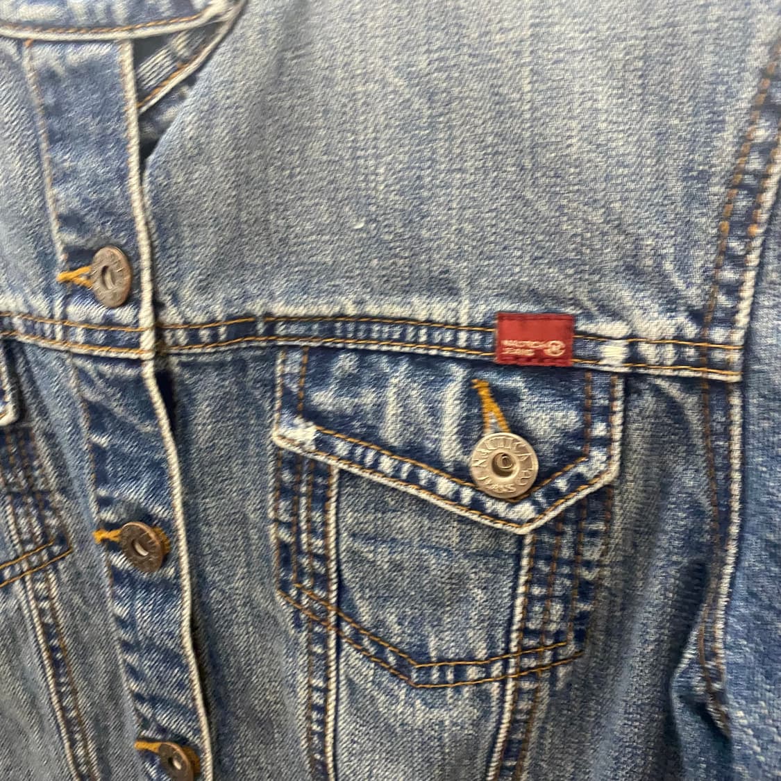 노티카 Y2K 딱붙핏 데님자켓 상품이미지6