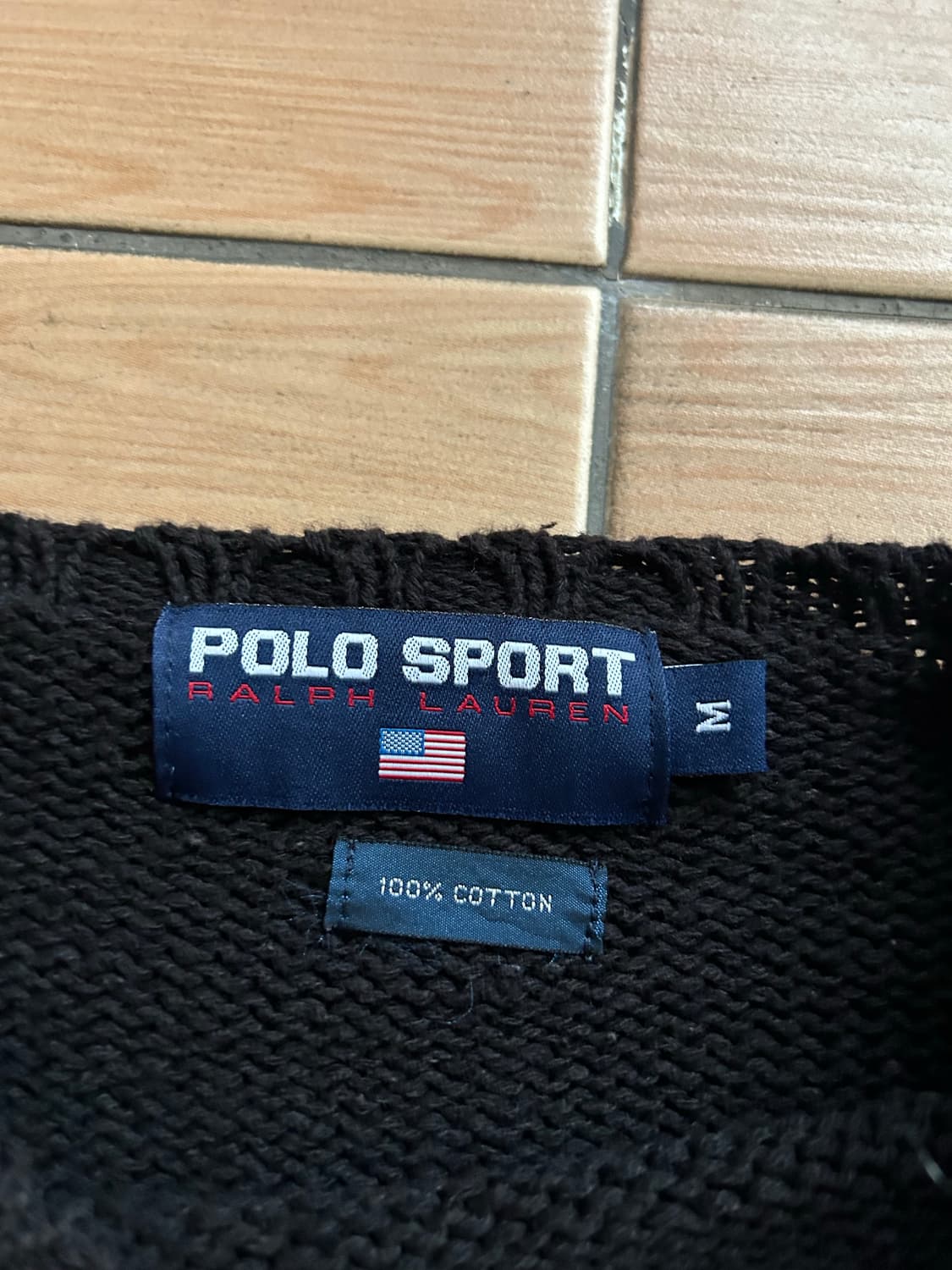 90‘s 폴로스포츠 코튼니트 상품이미지3