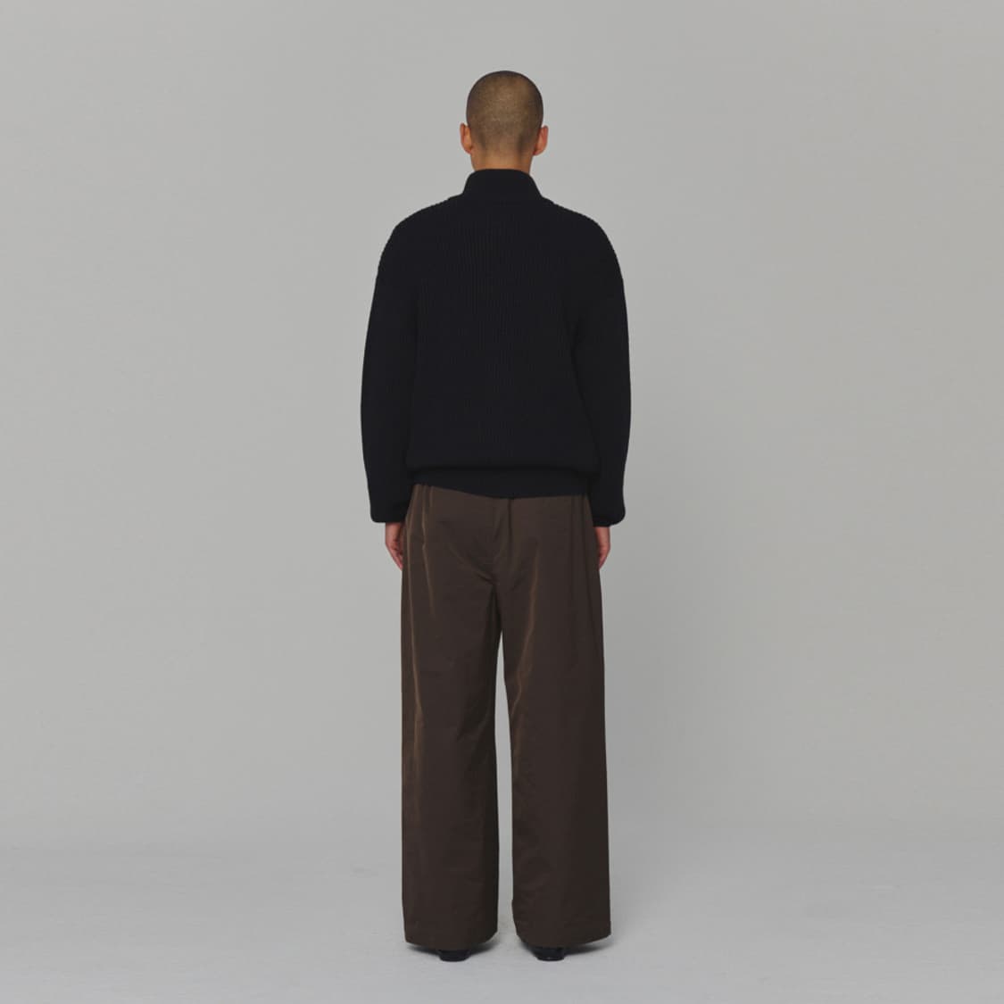 아모멘토 AMOMENTO 풀 니들 블루종 블랙 M 상품이미지5