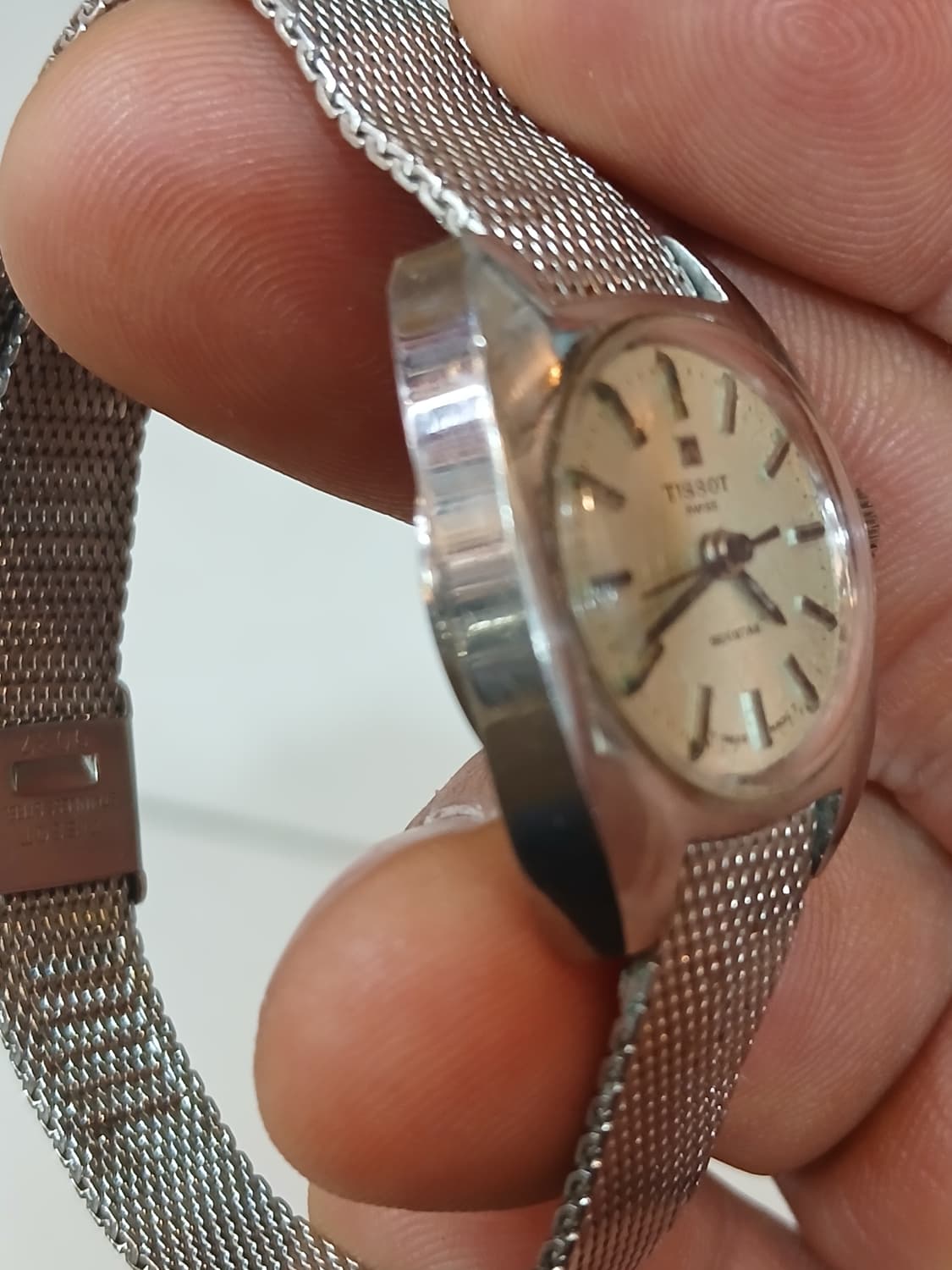 70s 빈티지 swiss 티쏘 씨스타 기계식 (수동)  여성시계 상품이미지4