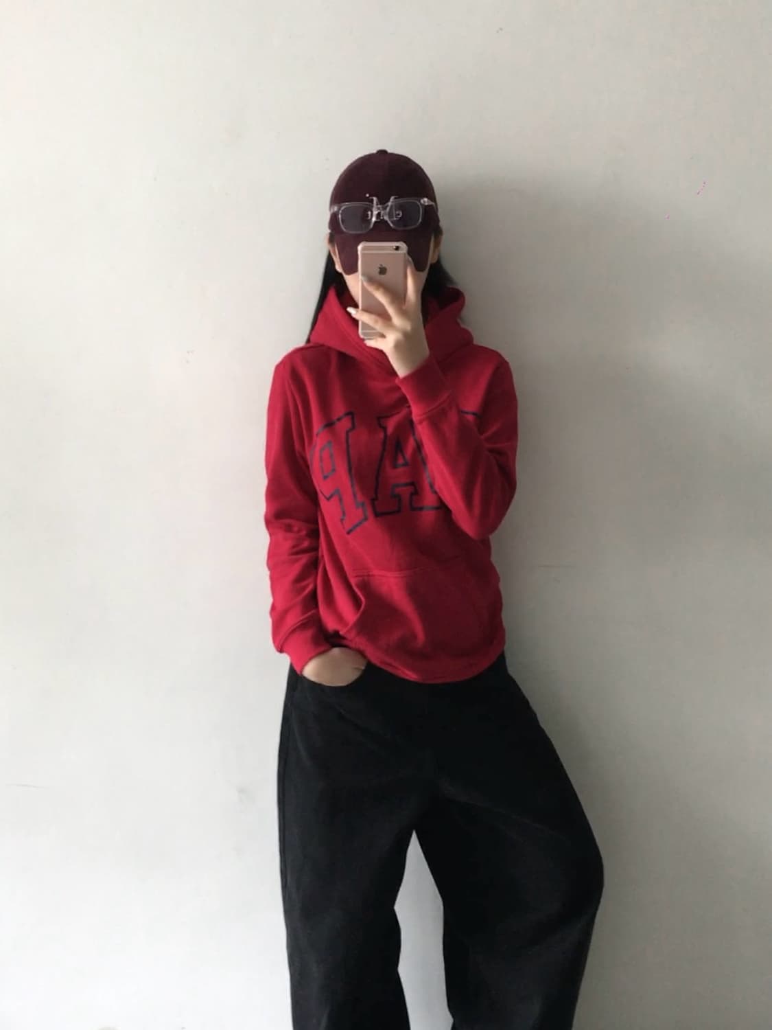 갭 빅로고 후드티 상품이미지2