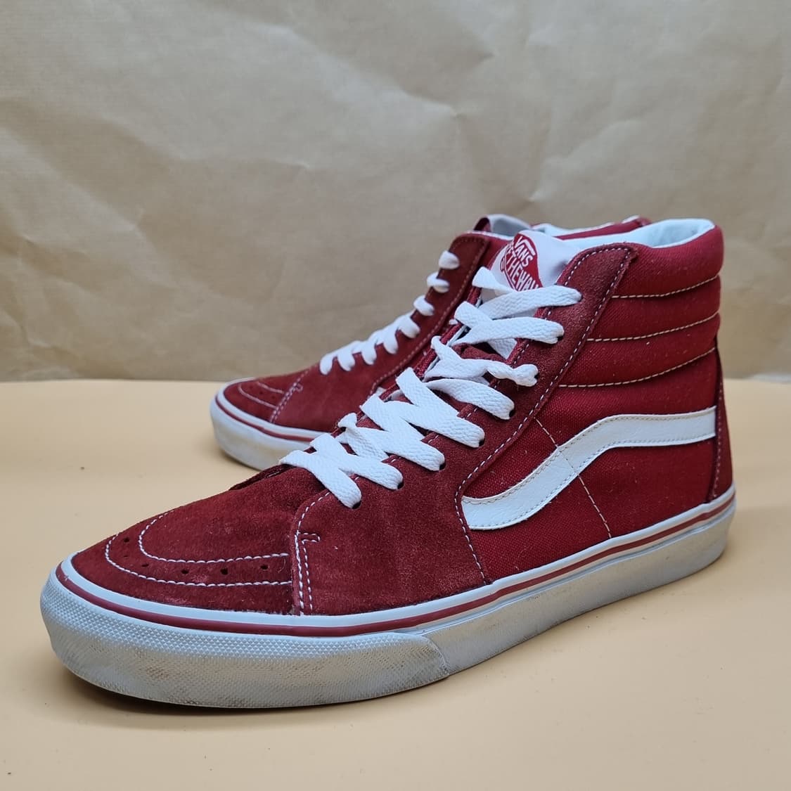 반스 스케이트 레드 남성하이탑260  상품이미지1