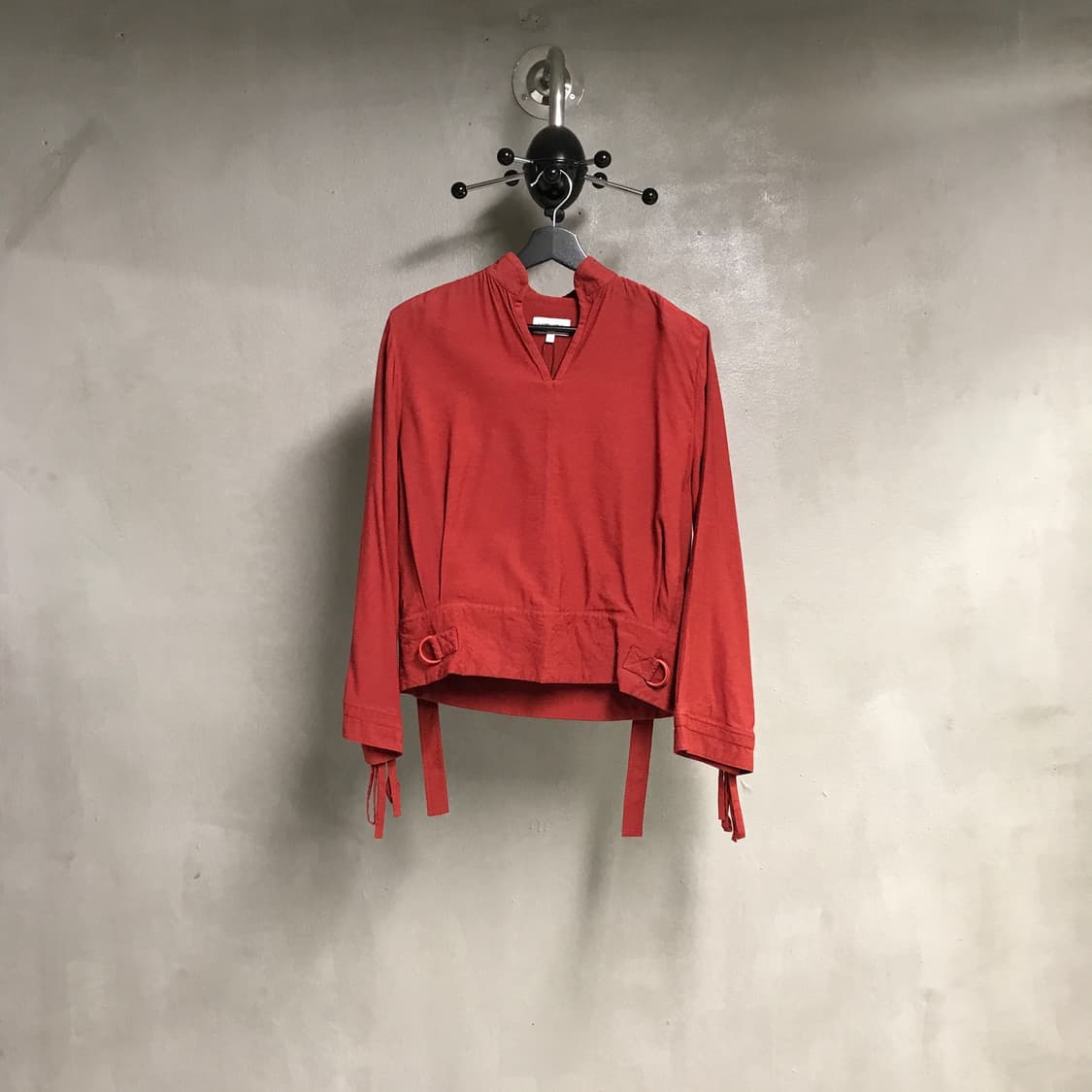 겐조 블라우스 레드 36(W) 상품이미지1