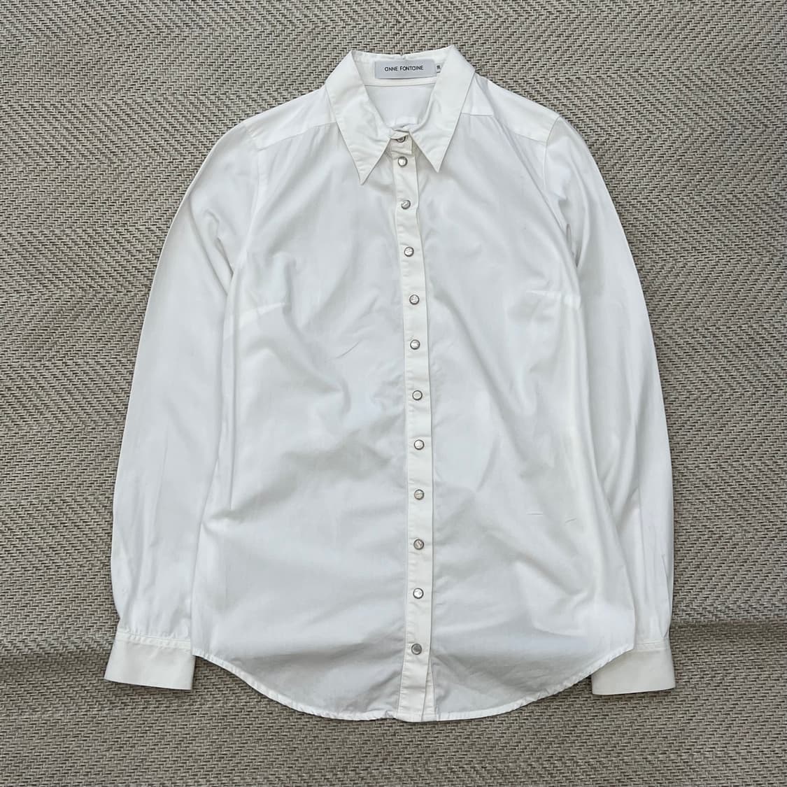앤 폰테인 화이트 셔츠 r2634 상품이미지1