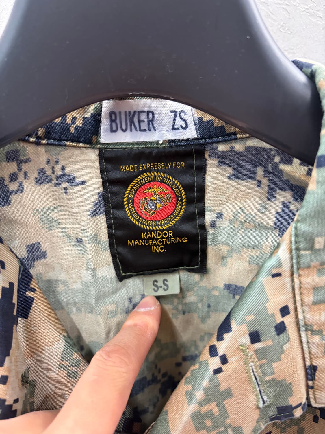 미 해병대 전투복 상하의 세트 MARPAT 상품이미지4