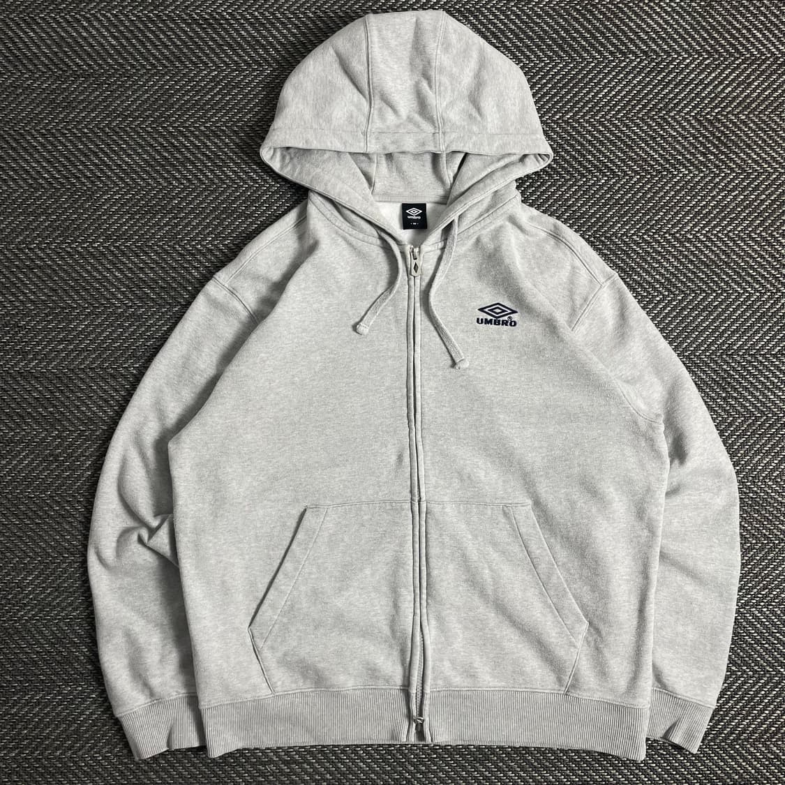 엄브로 미니멀 박시핏 후드 집업y 2915 상품이미지2