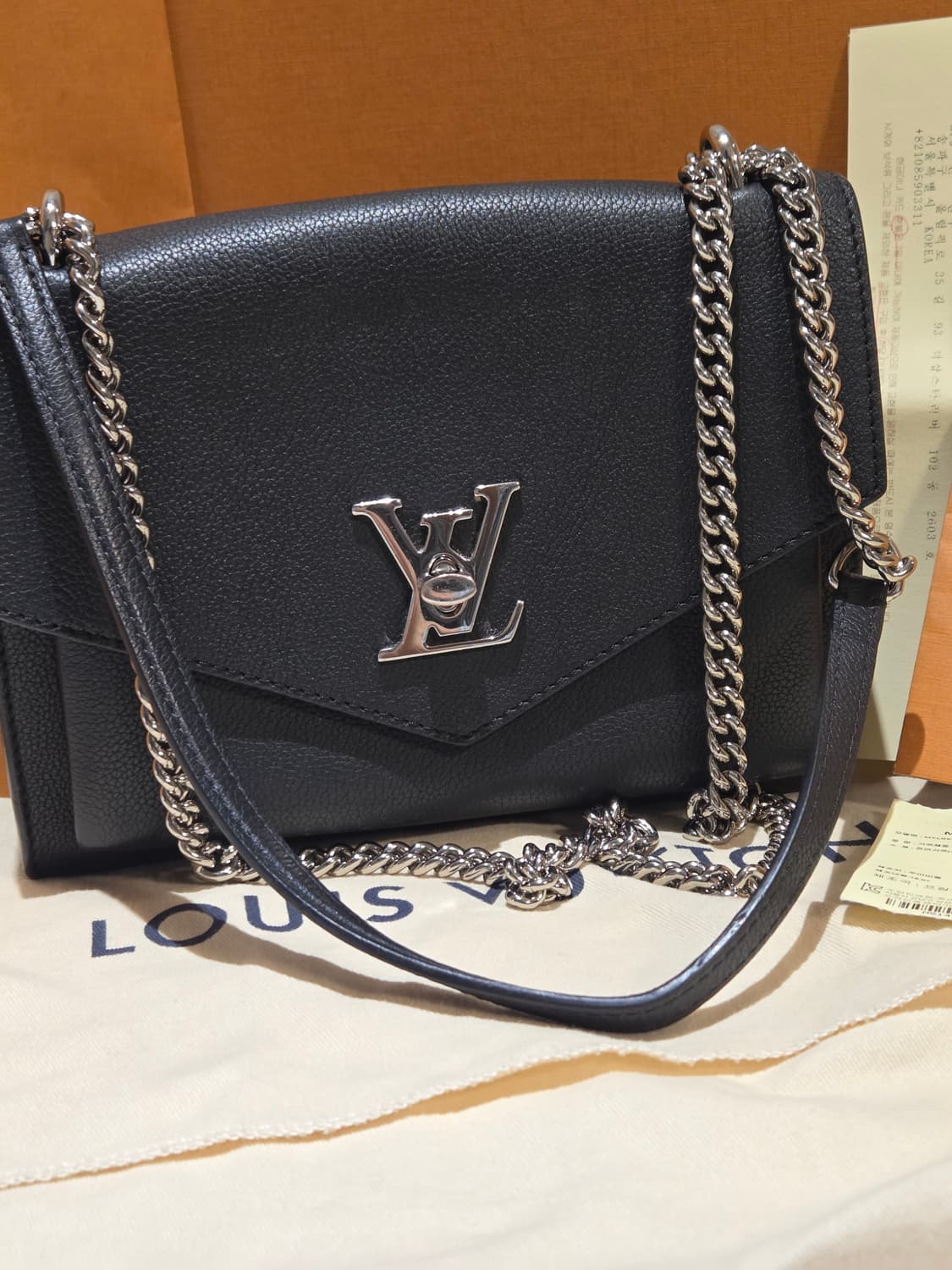 루이비통 마이락미 BB 카프스킨 체인백 상품이미지1