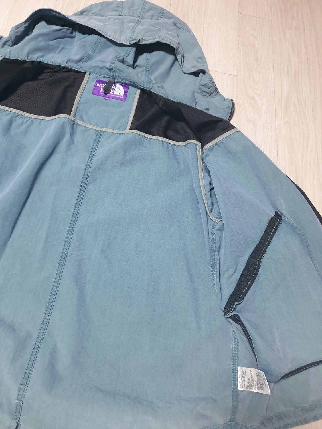 노스페이스 퍼플라벨 nanamika 라인 인디고 마운틴 윈드파카 상품이미지10