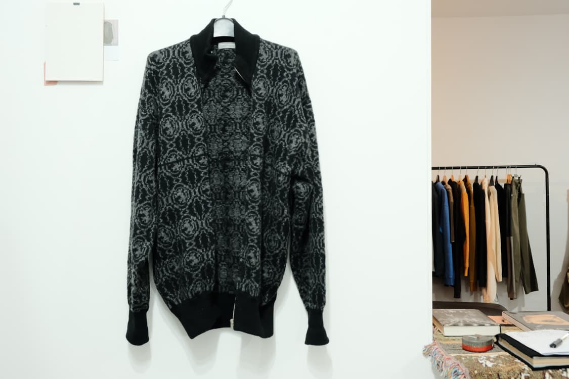 80s CDGH zip cardigan 상품이미지2