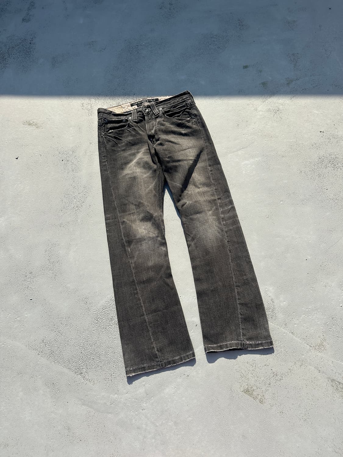 [31] 00s 리바이스 빈티지 흑청 데님 세미 부츠컷 상품이미지2