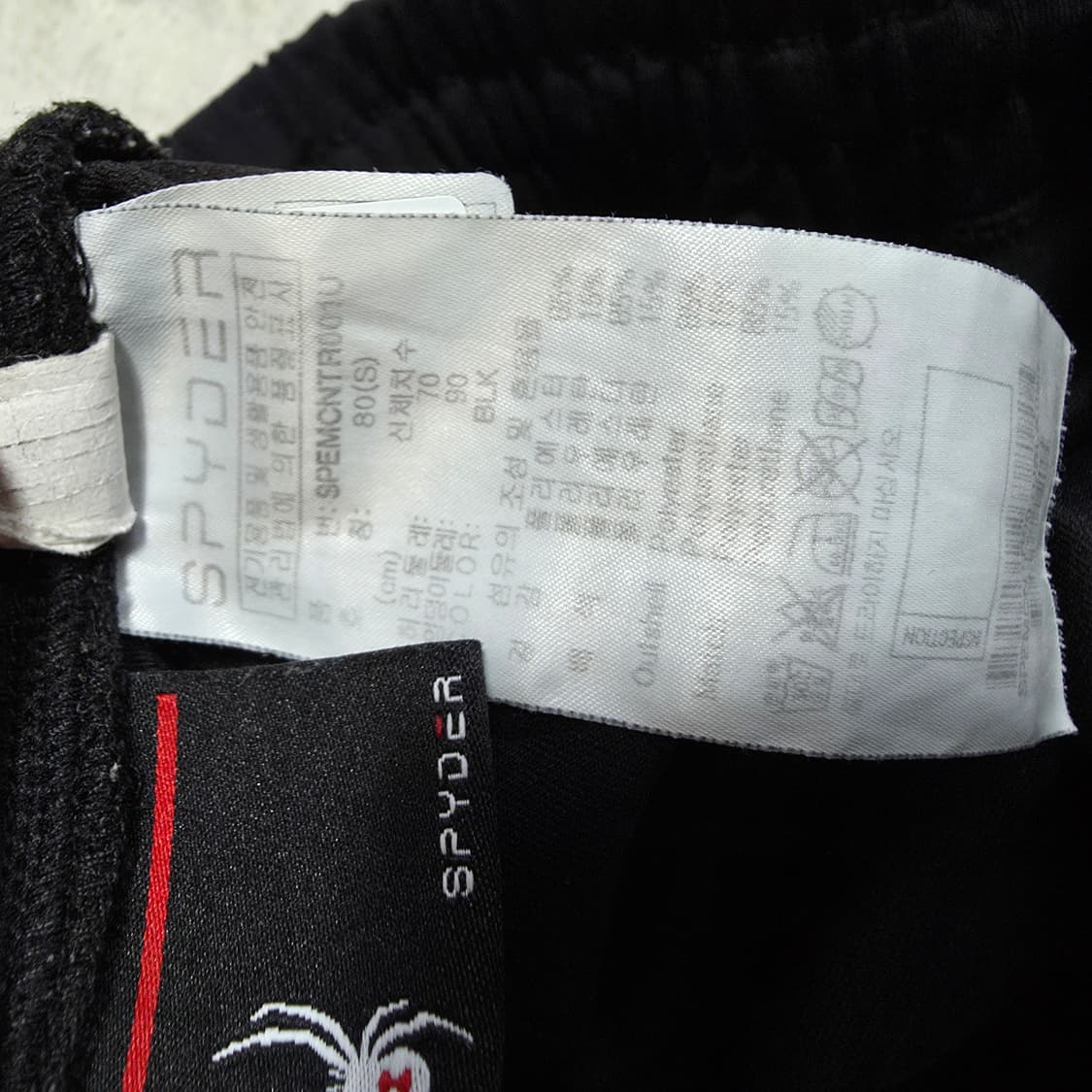 (S)스파이더 반바지 블랙 상품이미지3