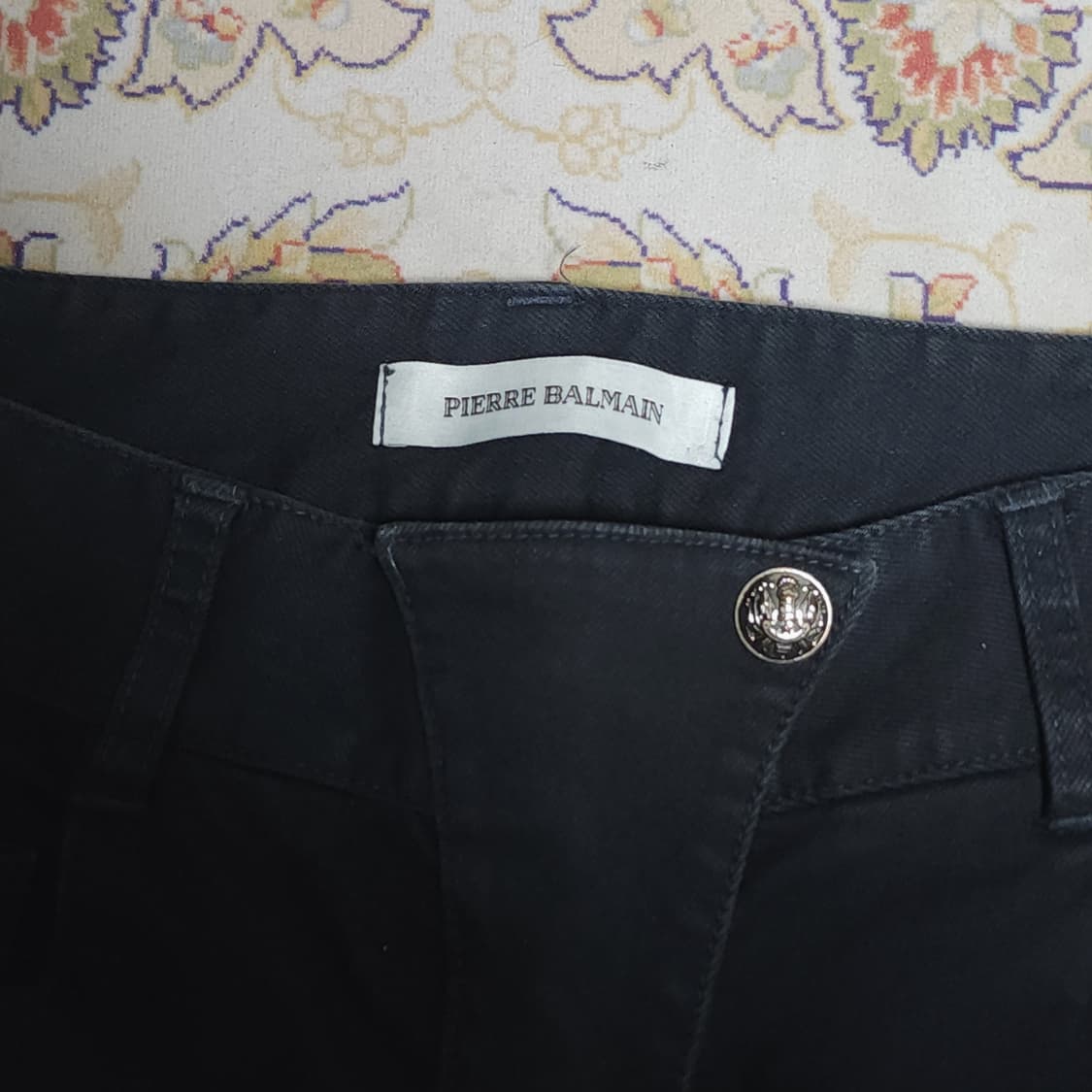 발망 여성 로우라이즈 블랙 바이커진 26 [정품] 상품이미지4