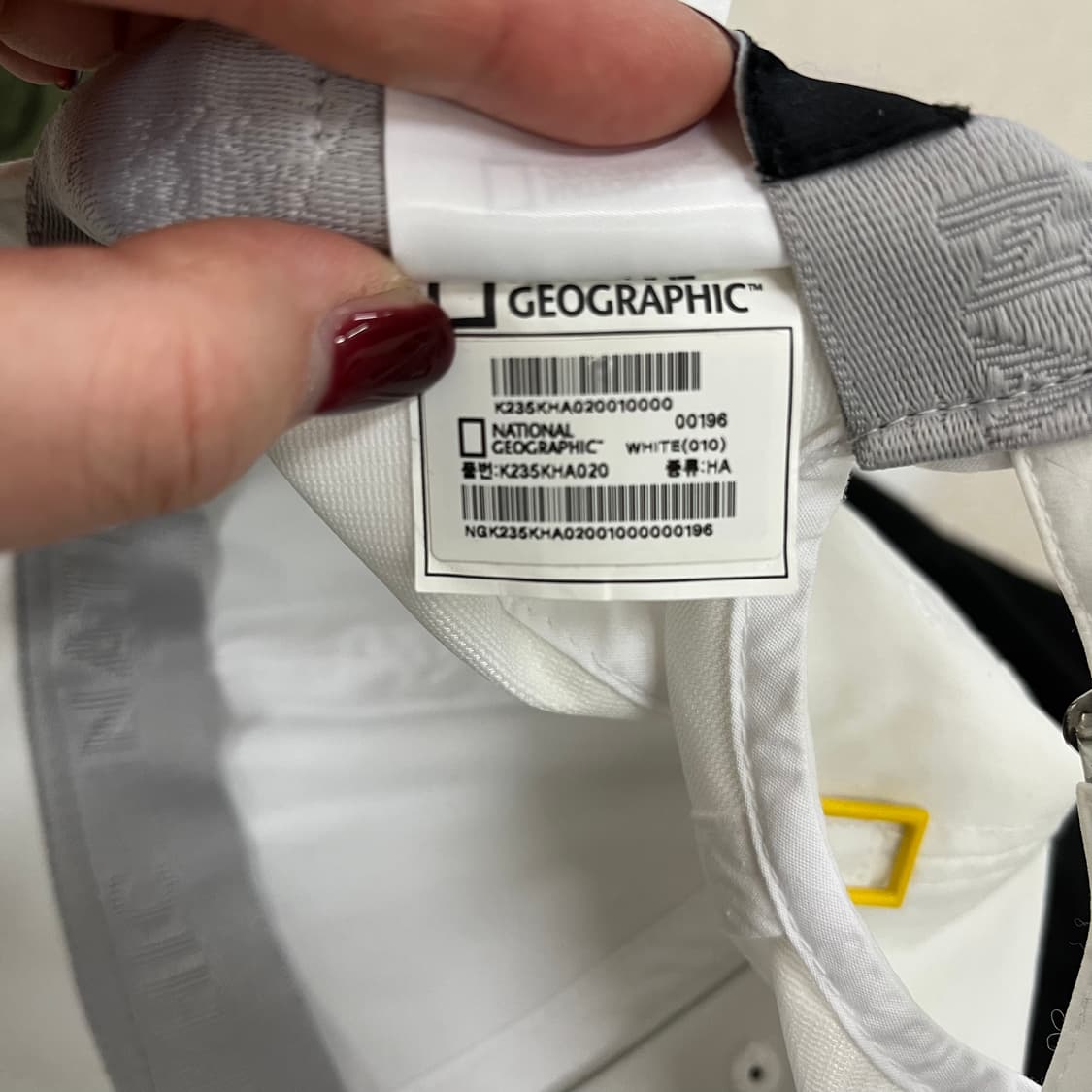 [F] 내셔널지오그래픽 고주파 로고 볼캡 모자 0108M1 상품이미지4