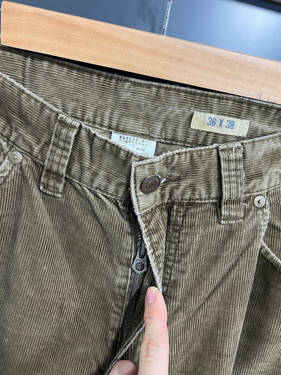 00's Polo Ralph Lauren 와이드핏 코듀로이 팬츠 상품이미지5