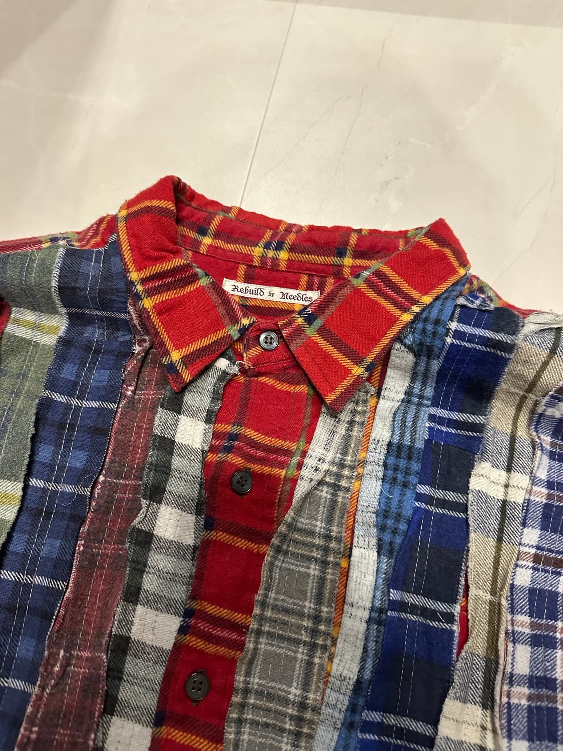 [F]새상품 리빌드 바이 니들즈 리메이크 셔츠 니들스 상품이미지2