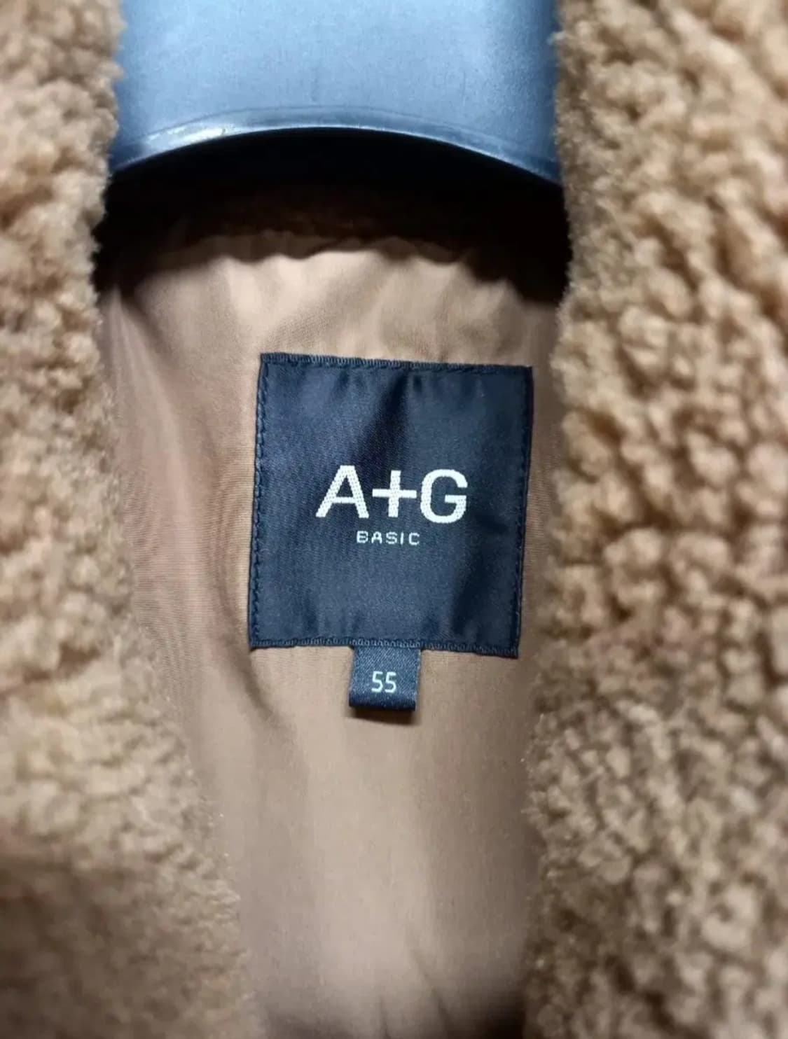 새 A+G 더엣지 비숑부클 맥시 롱코트 55 상품이미지8