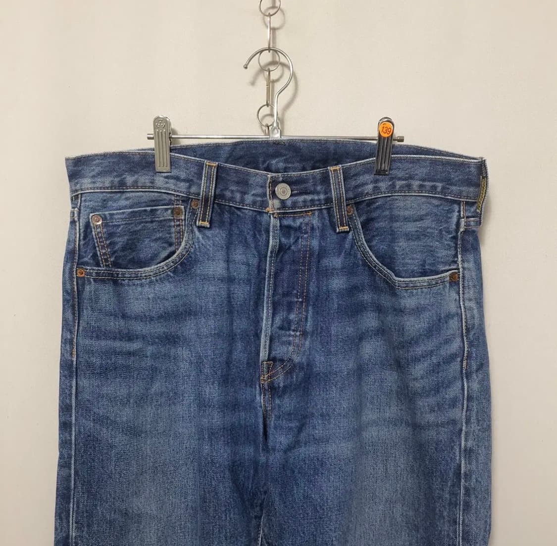 D139 리바이스 501 남성 셀비지 진 데님바지 32 상품이미지1