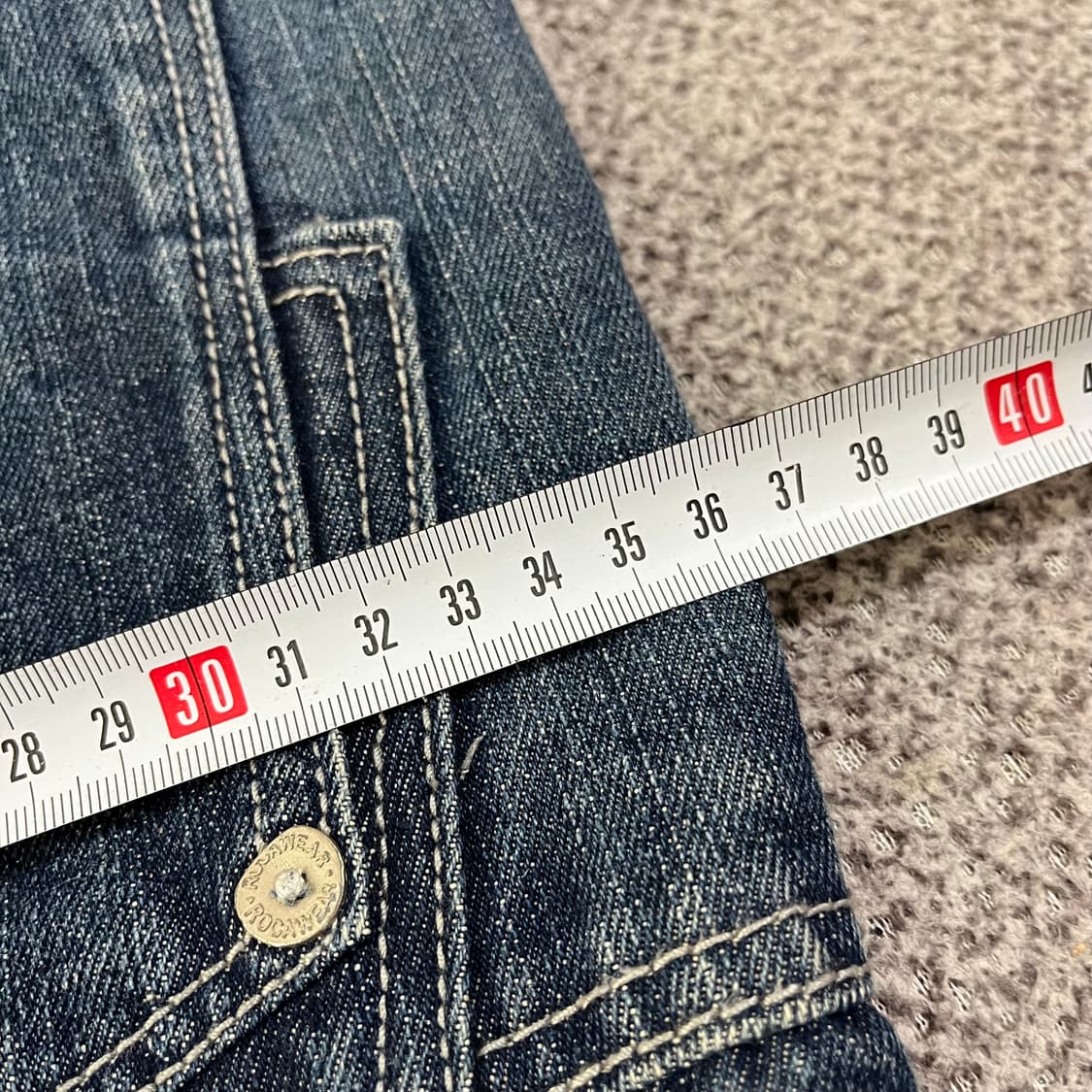 로카웨어 와이드핏 데님팬츠 상품이미지7