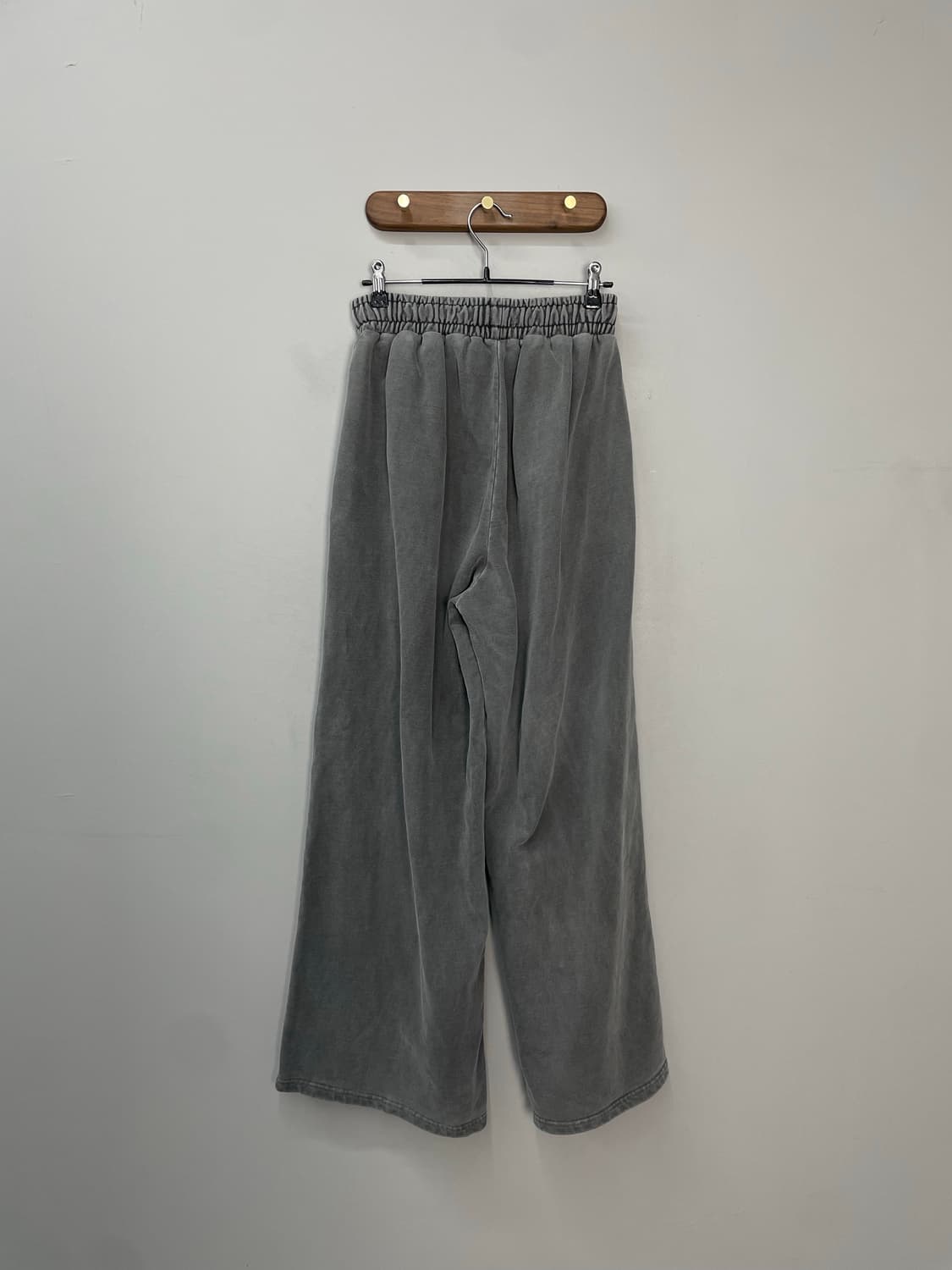 세터 빈티지 워싱 와이드 트레이닝 팬츠 H1281 상품이미지5