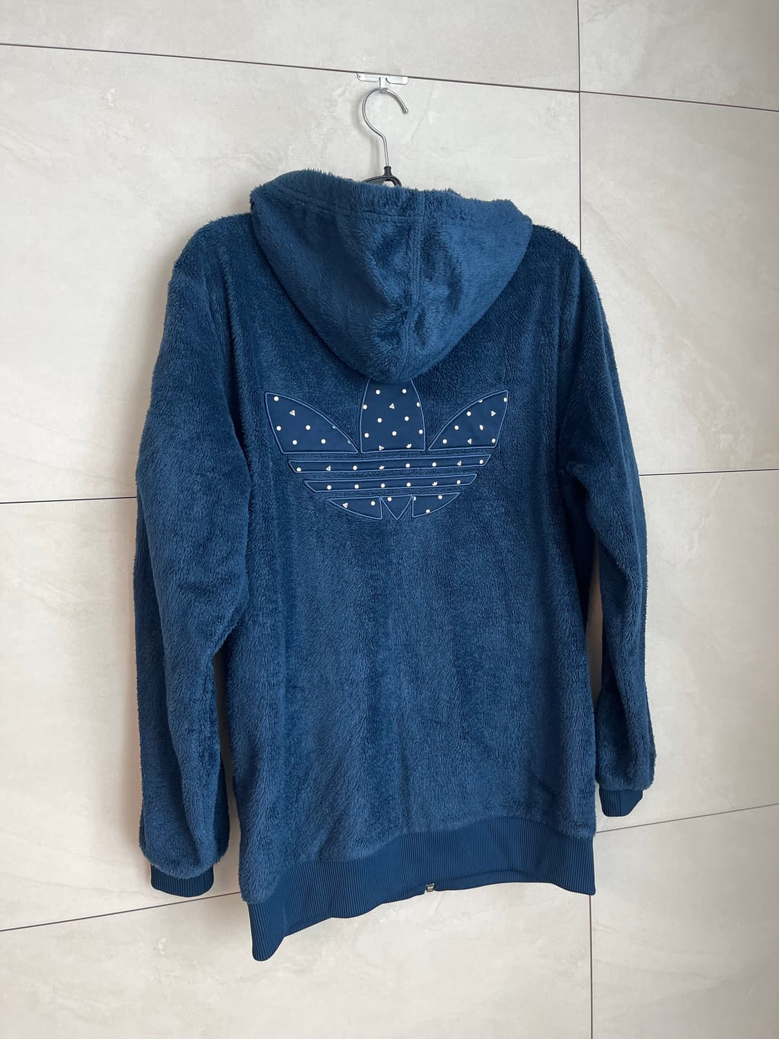 아디다스 파이어버드 쉐르파 퍼 후드집업 (90)  상품이미지4