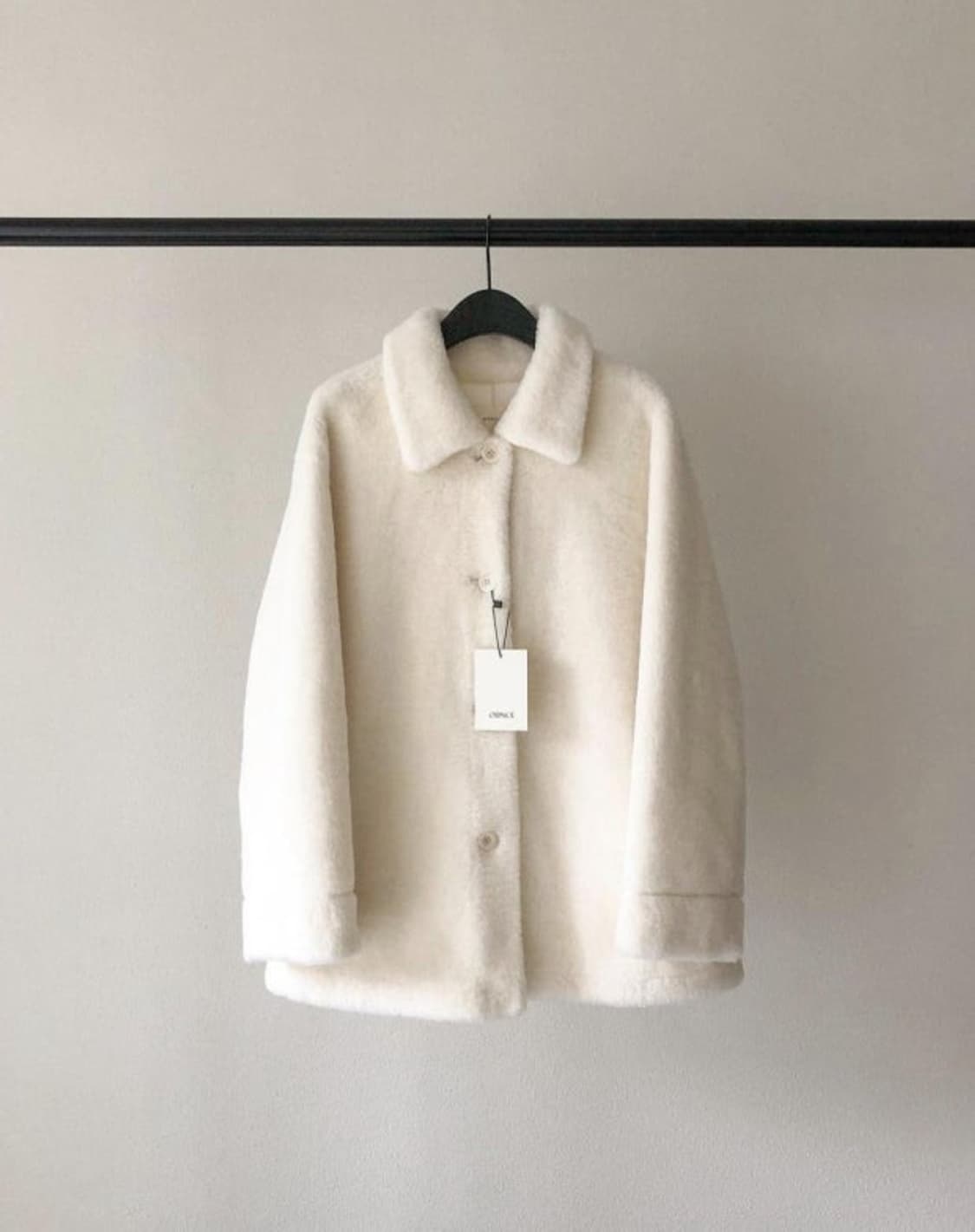 [초희귀인기매물] 온스 캐롤 하프 무스탕 상품이미지4