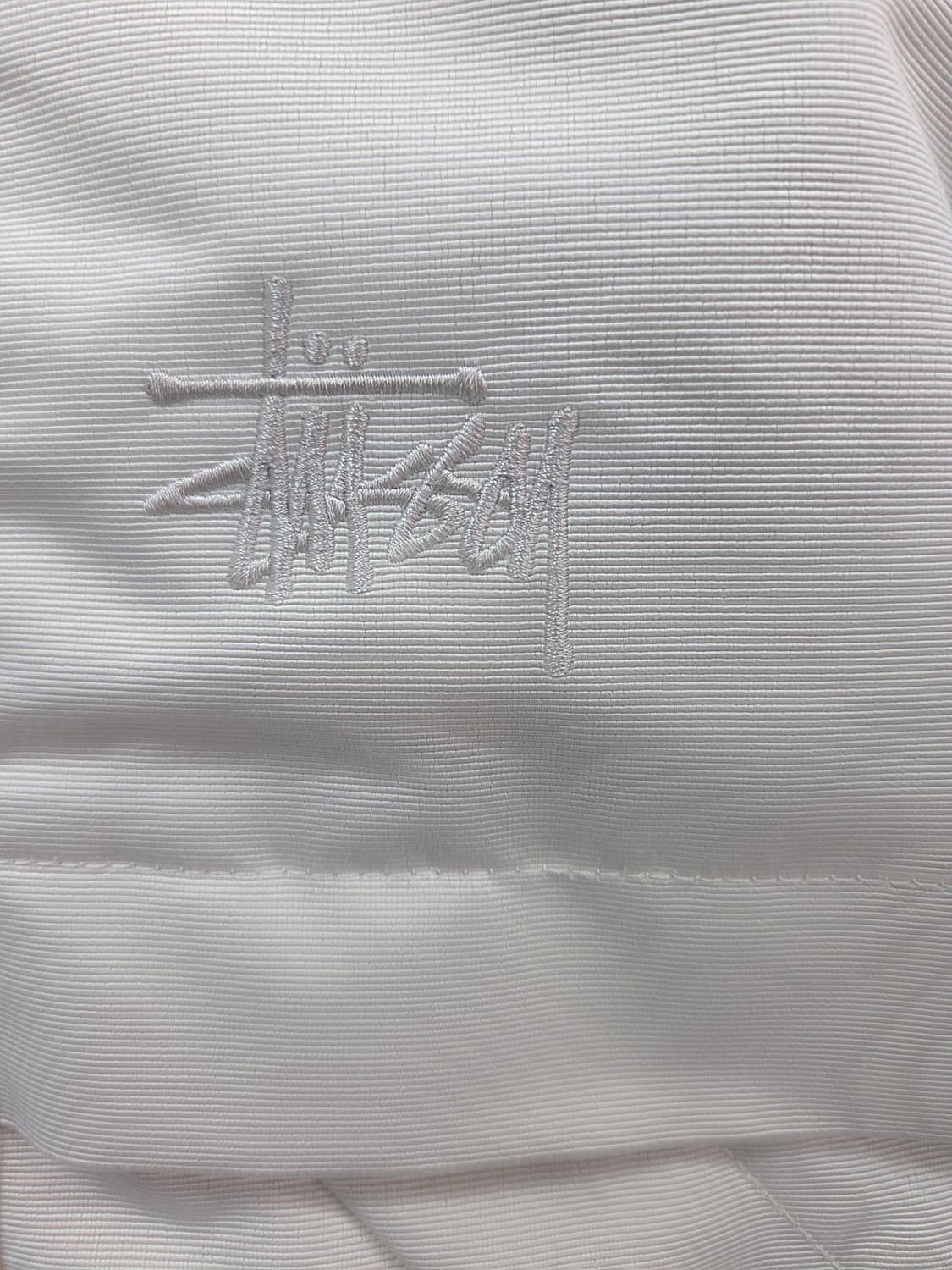 XS 스투시 후드 바람막이 아이보리 자켓 상품이미지5