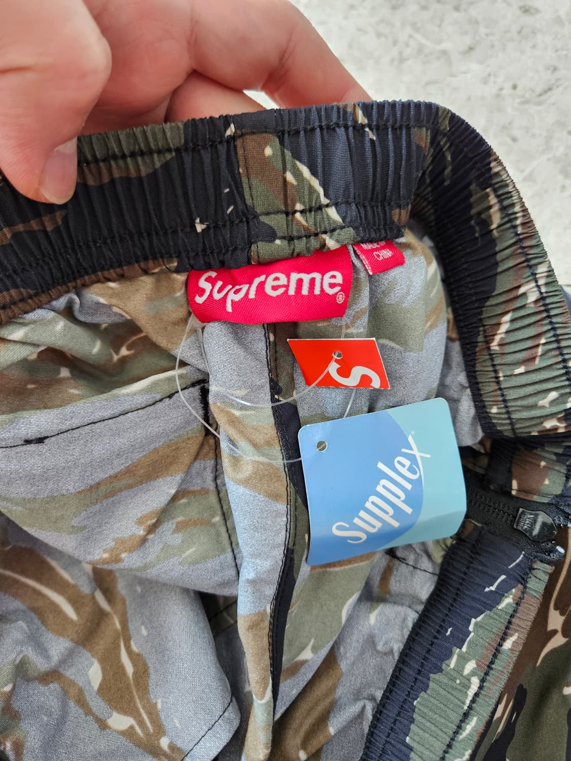 [M]슈프림 풀 집 웜업 팬츠 상품이미지4