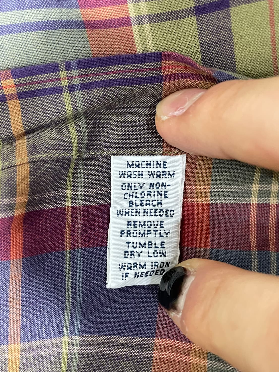 폴로 랄프로렌 체크 셔츠 긴팔 상품이미지3