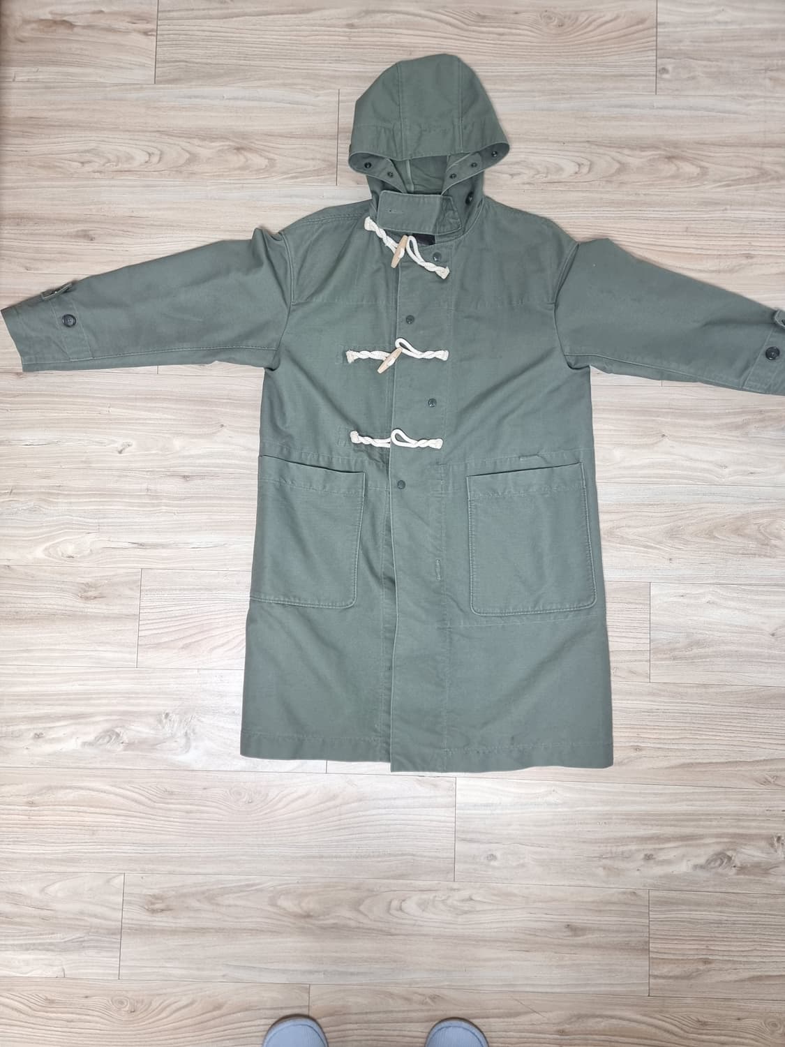 엔지니어드 가먼츠 카키 코튼 더플 코트(M) 상품이미지1