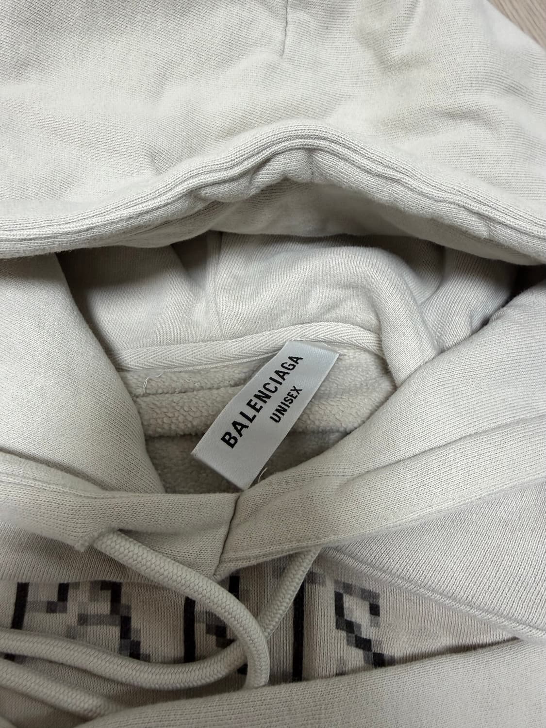 발렌시아가 paris fashion week 후드티 L 상품이미지4