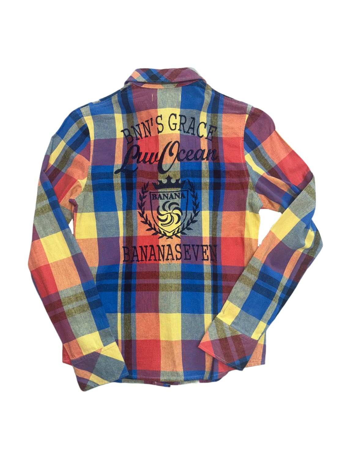 Banana Seven 캐주얼 버튼다운 체크셔츠 상품이미지2