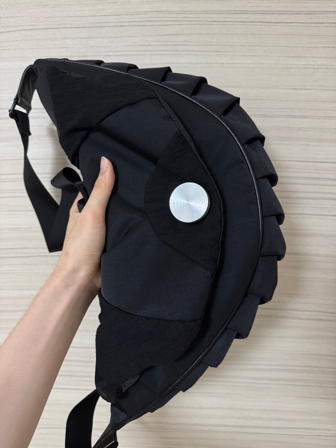 커마웨어 cmmawear 교자백 gyoza bag 블랙 상품이미지3