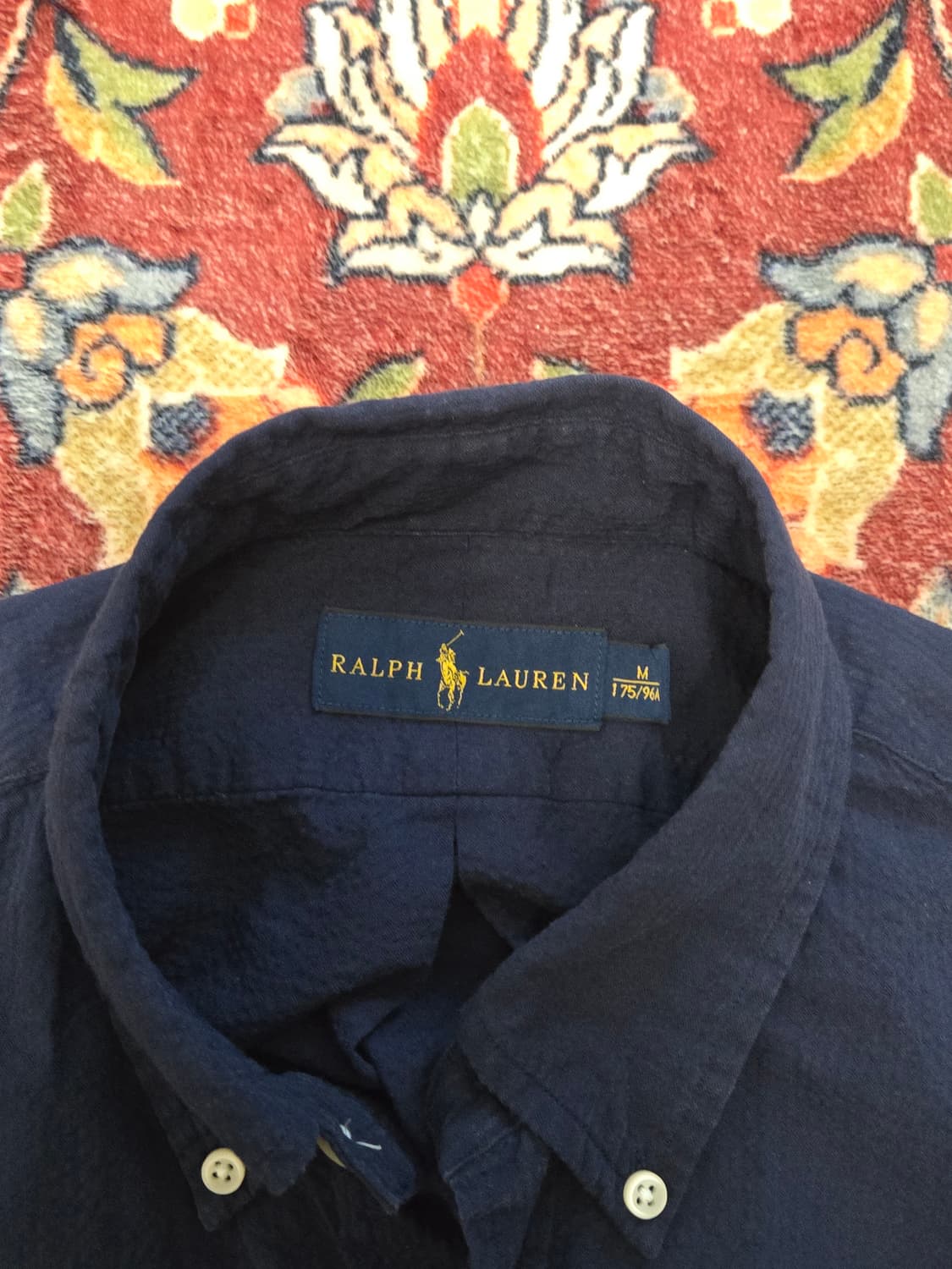 [M] 폴로 랄프로렌 시어서커 스트라이프 반팔 셔츠 상품이미지3