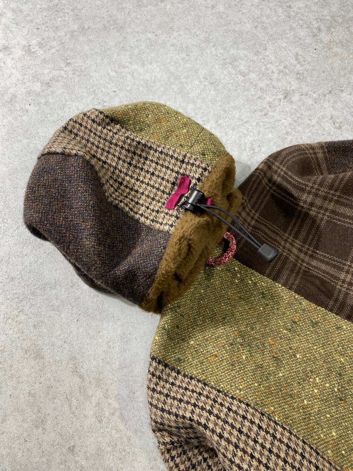 [M] VOO 재패니즈 빈티지 패치워크 후드집업 자켓 상품이미지8