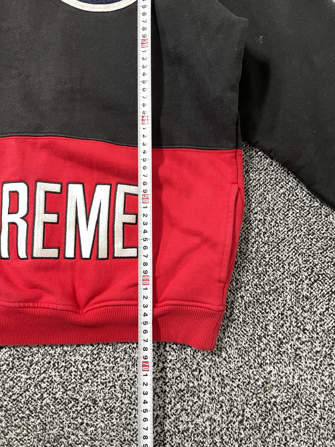 빈티지9. 챔피온 X 슈프림 콜라보 컬러블록 후드 티셔츠 후드티 스웻 상품이미지6