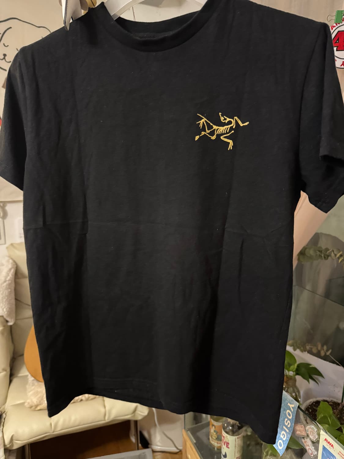 🧢 Arc’teryx 아크테릭스 스켈레톤 그래픽 반팔 티셔츠 (블랙) 상품이미지5