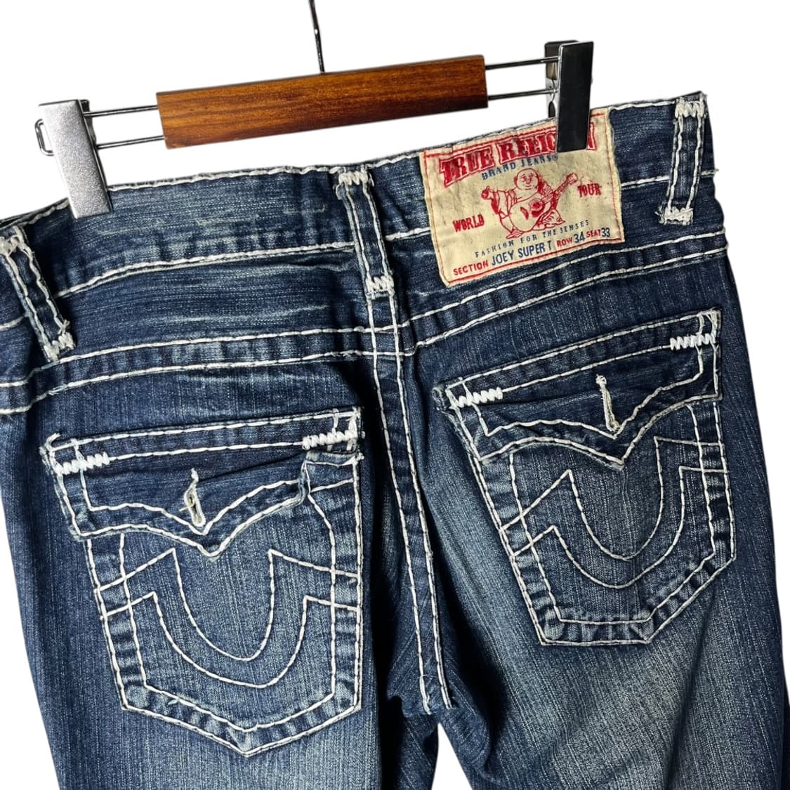 [True Religion] 트루릴리전 조이수퍼T 부츠컷 데님팬츠 상품이미지4
