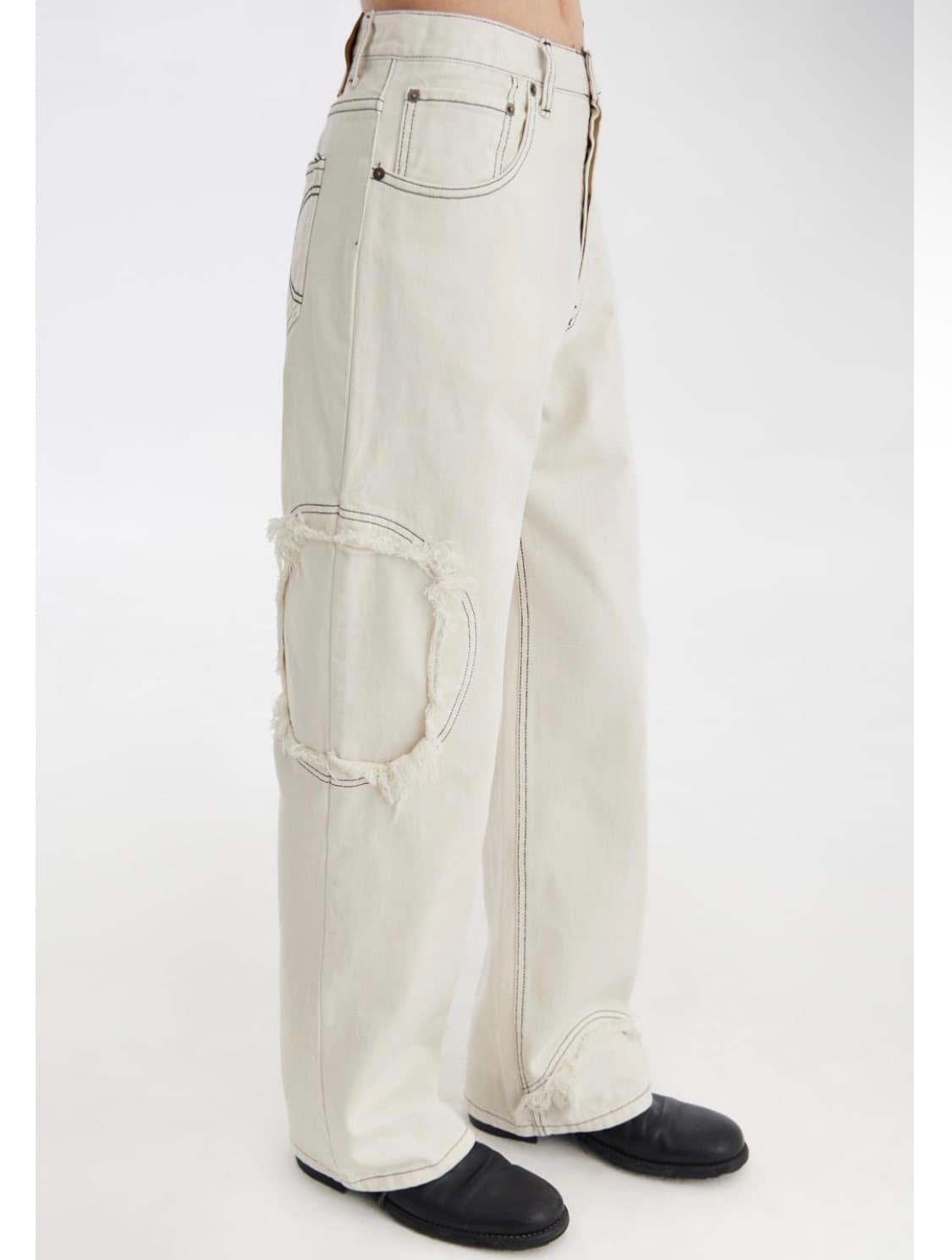 Edward cuming circle window jean 1size 상품이미지1