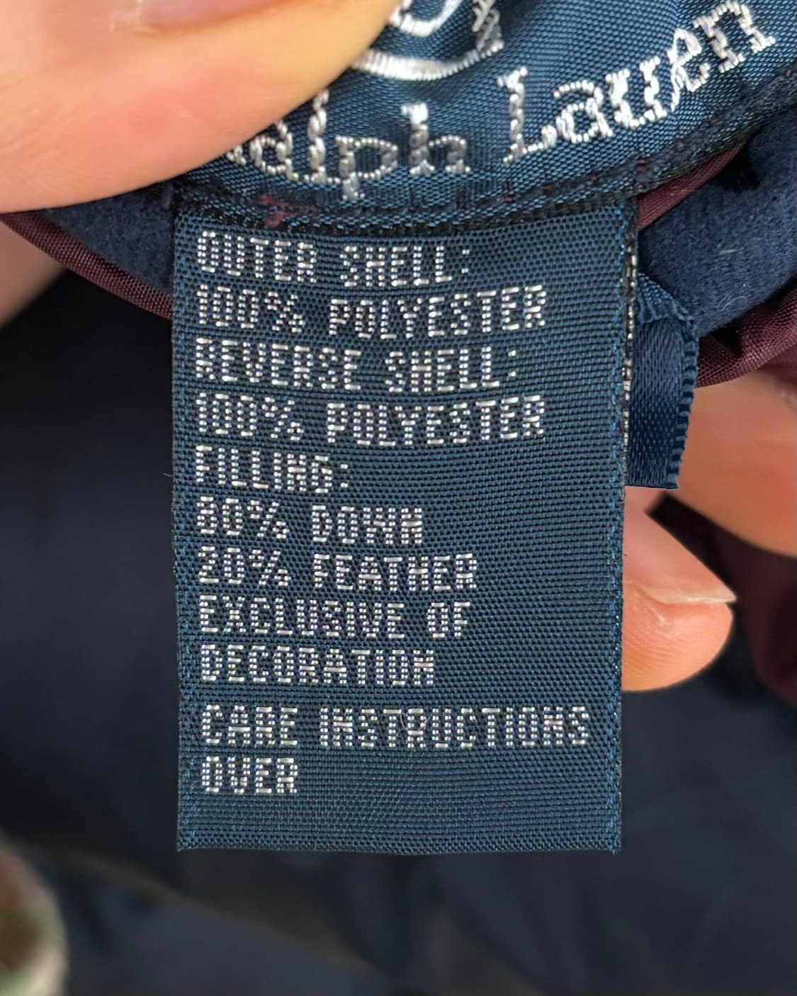 폴로 랄프로렌 리버시블 다운 패딩 조끼 상품이미지8