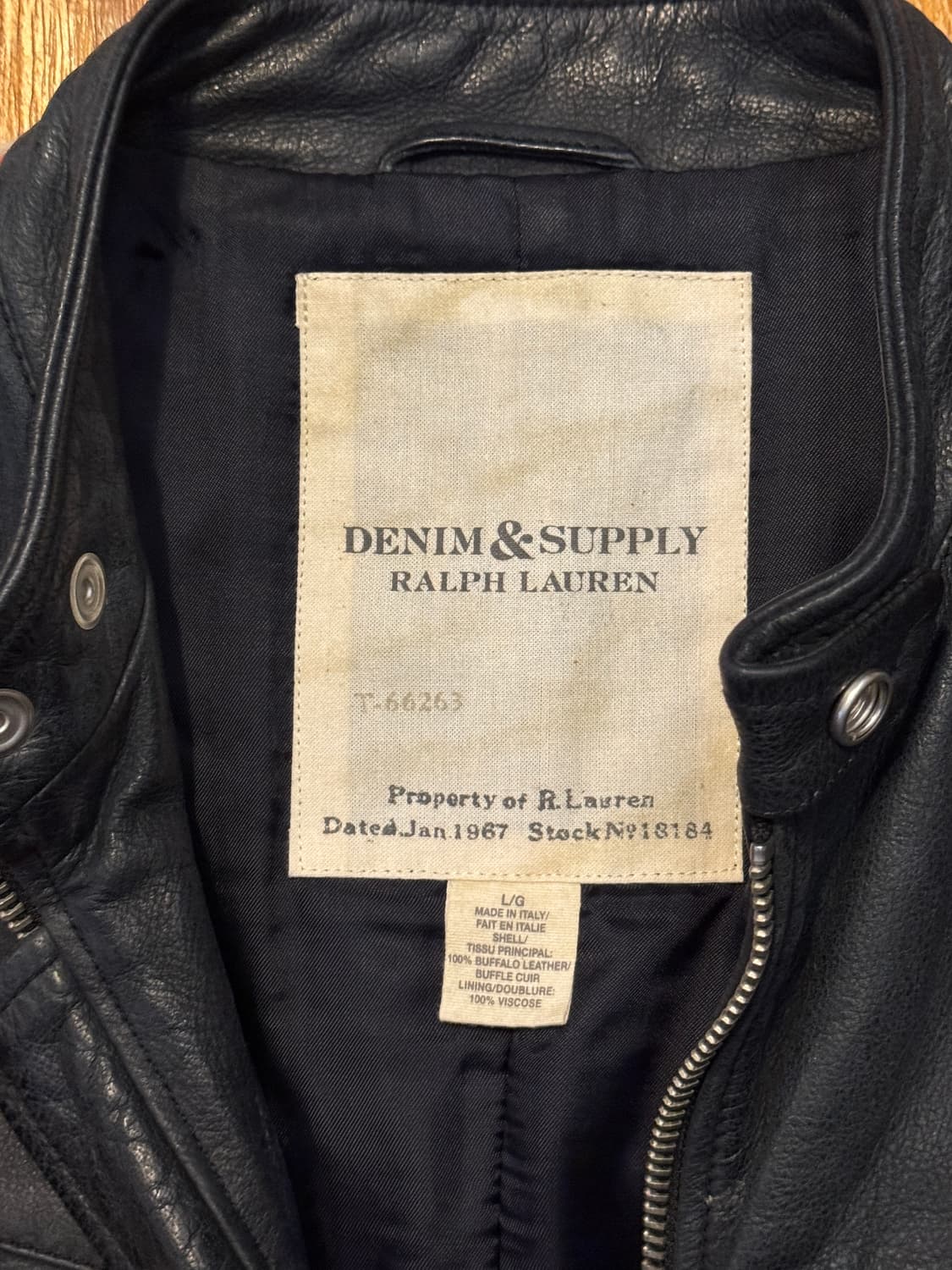 랄프로렌 데님 앤 서플라이 카우 라이더 자켓 상품이미지9