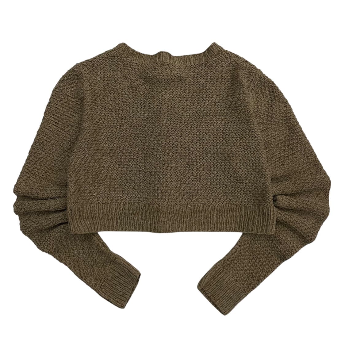 폴로 랄프로렌 베이지 크롭 니트 가디건 S 상품이미지3