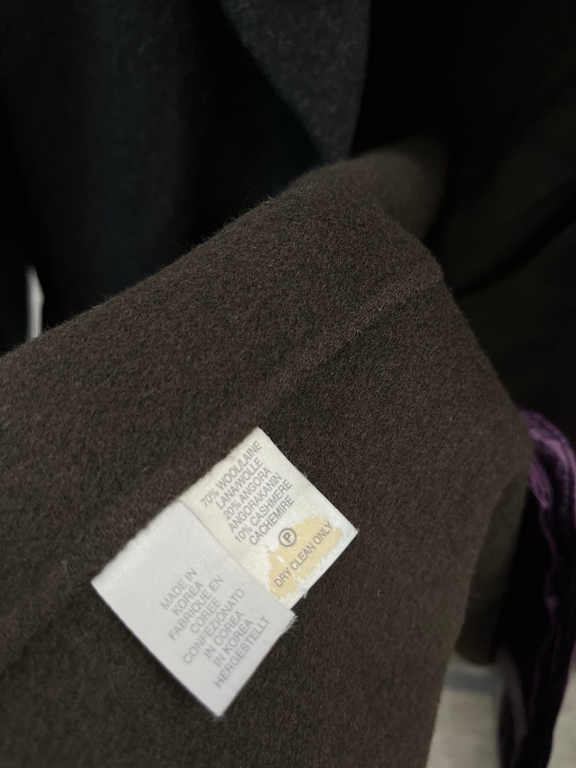 105) 폴스미스 핸드메이드 캐시미어 코트  상품이미지10