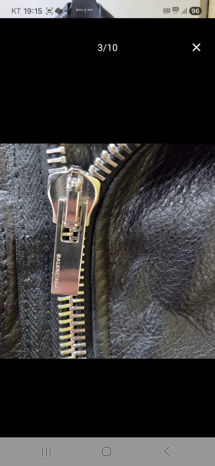 발렌시아가 라이더 가죽자켓 상품이미지3