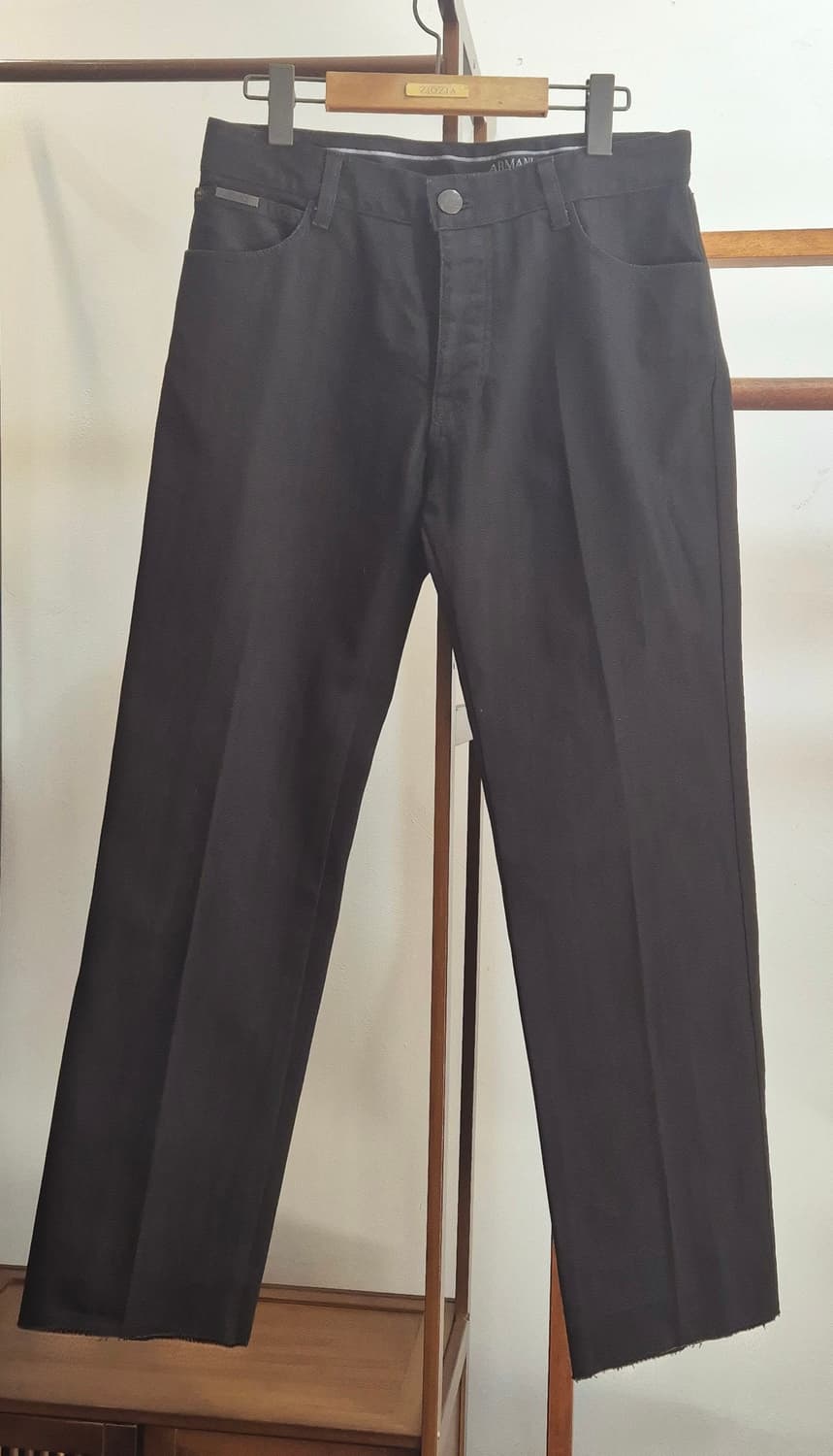 아르마니 블랙 팬츠 상품이미지1