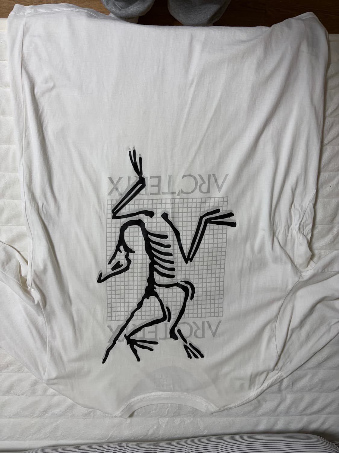 아크테릭스 아크멀티 버드 로고 SS 티셔츠 화이트 라이트 상품이미지2