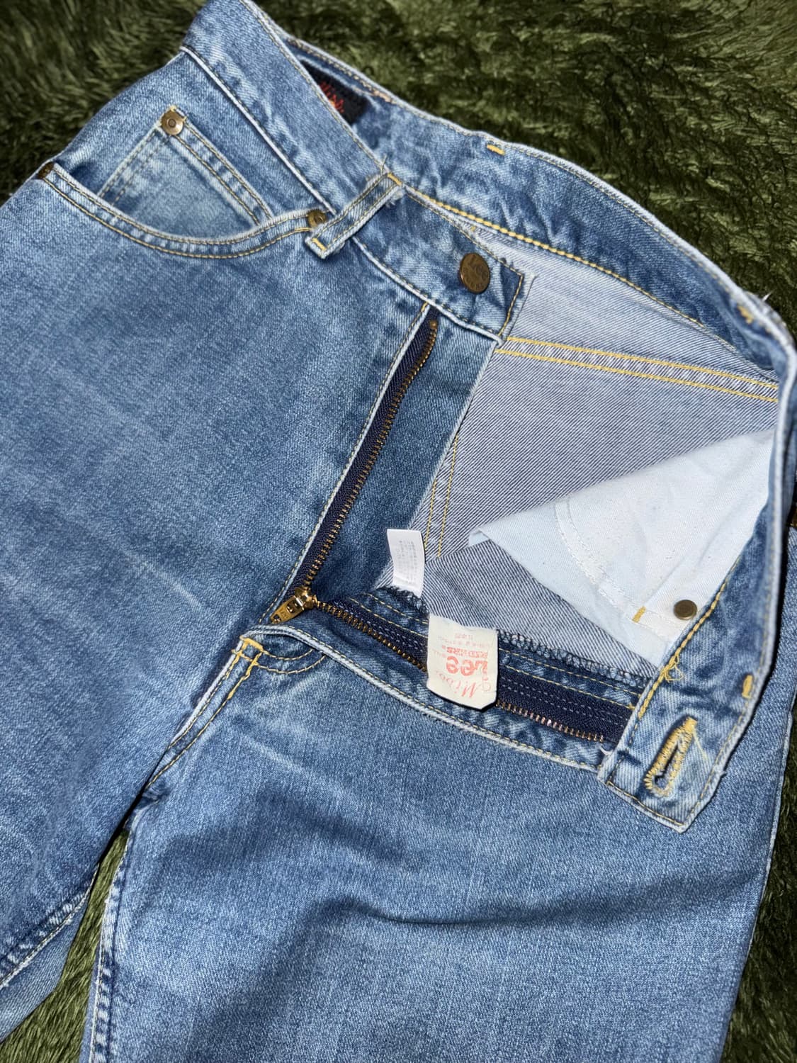 [29X29] 90s 리 라이더스 우먼즈 재팬 메이드 데님 팬츠 상품이미지3