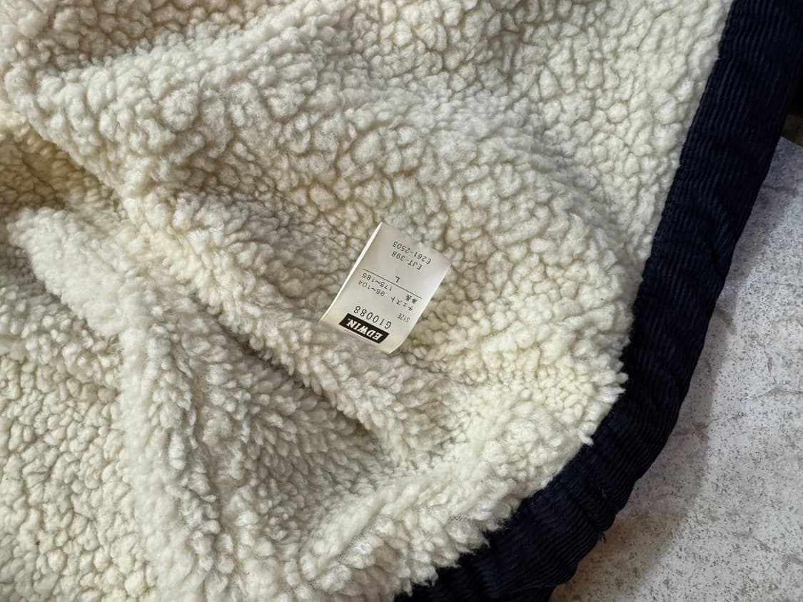 EDWIN 코듀로이 쉐르파 트러커자켓 상품이미지8